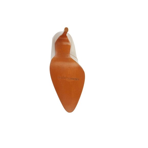 High heels, Leather, Shoes, Beige - Picture 5 of 16